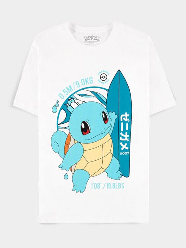 Pokemon - T-Shirt - Squirtle Surf - Taglia M - taglia: m - Unisex