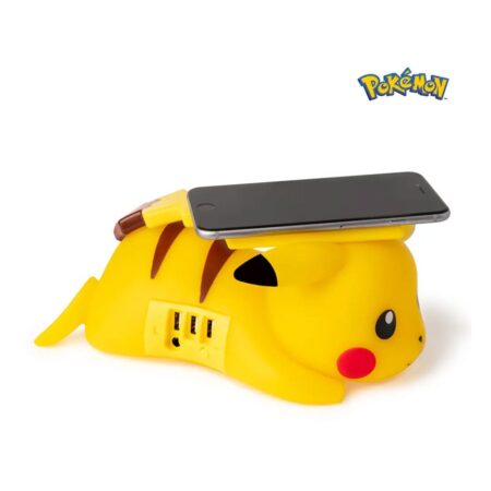 Pokémon Smartphone Wireless Charger Caricatore Cellulare Pikachu