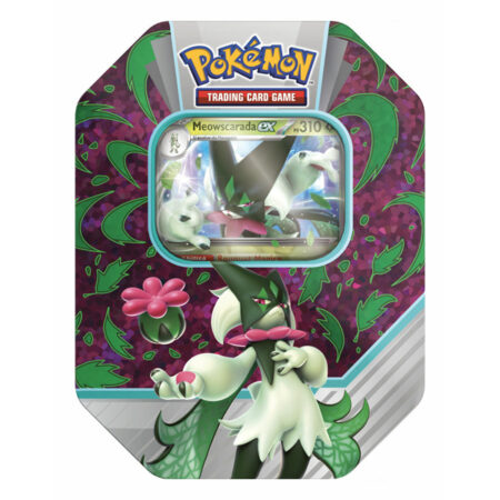 Tin da Collezione Partner di Paldea Meowscarada EX Pokémon Scarlatto e Violetto