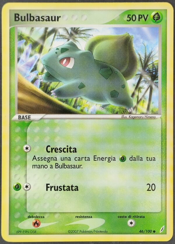Bulbasaur - EX Guardiani dei Cristalli 46/100 - Italiano - Played