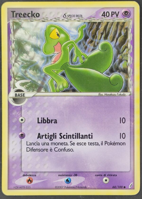 Treecko δ Specie Delta - EX Guardiani dei Cristalli 68/100 - Italiano - Good