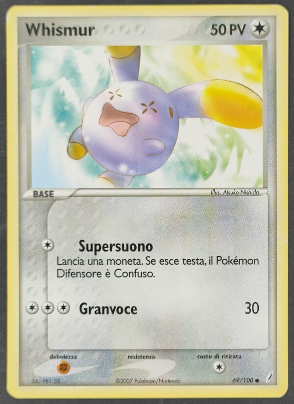 Whismur - EX Guardiani dei Cristalli 69/100 - Italiano - Excellent