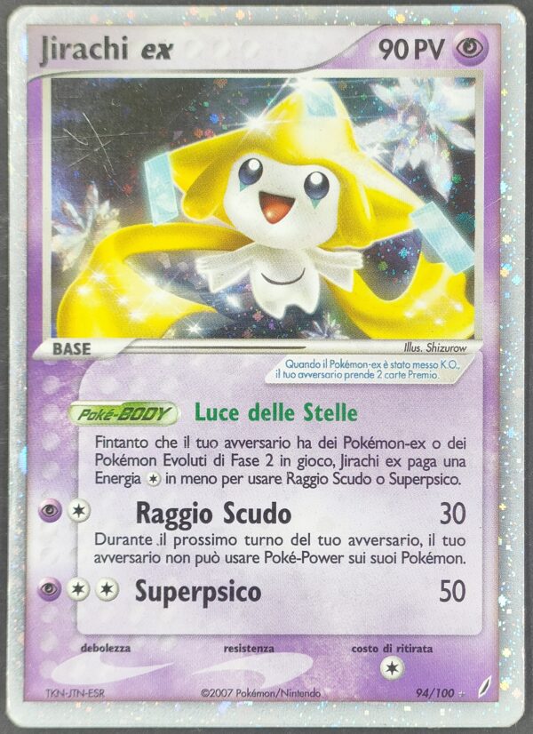 Jirachi EX - EX Guardiani dei Cristalli 94/100 - Italiano - HOLO - Played