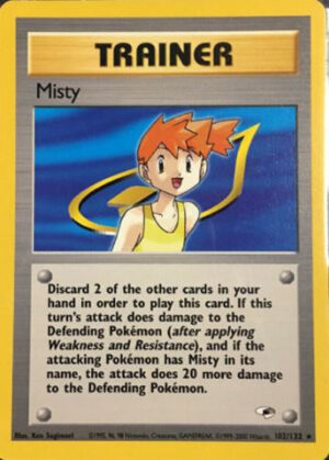 Misty - Gym Heroes 102/132 - Inglese - Good