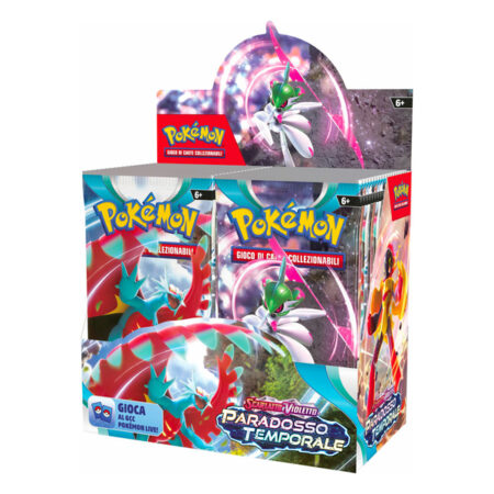 Box Display 36 Bustine Pokémon Scarlatto e Violetto Paradosso Temporale