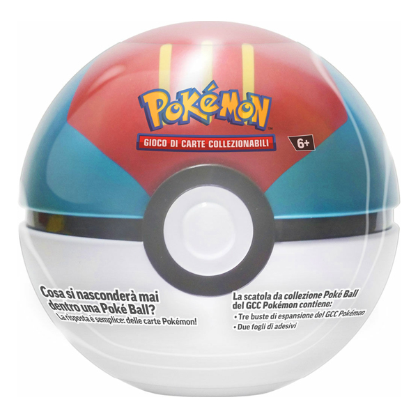 Pokémon Tin Poké Ball Esca Ball Settembre 2023