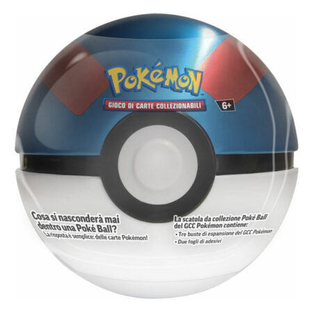 Pokémon Tin Poké Ball Mega Ball Settembre 2023