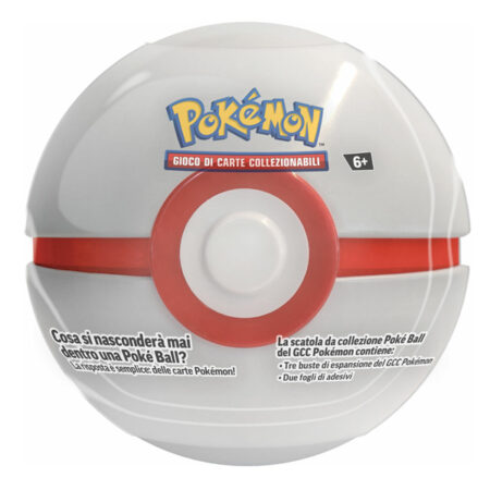 Pokémon Tin Poké Ball Premier Ball Settembre 2023