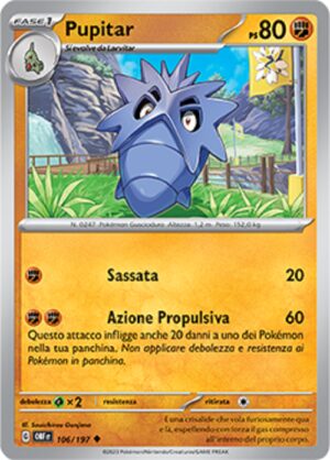 Pupitar - Ossidiana Infuocata 106/197 - Italiano - Nuovo