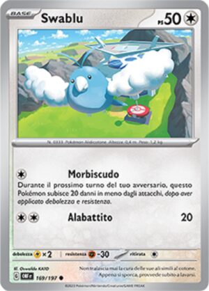 Swablu - Ossidiana Infuocata 169/197 - Italiano - Nuovo