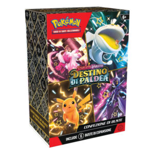 Bundle da 6 Buste di Espansione da 10 Carte – Pokémon Scarlatto e Violetto Destino di Paldea - Italiano confezioni-carte