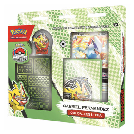 Pokémon Mazzo Colorless Lugia dei Campionati Mondiali World Championship 2023 Gabriel Fernandez
