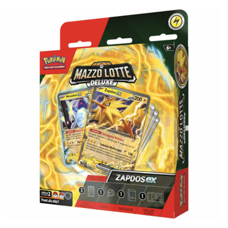 Pokémon Mazzo Lotte ex Deluxe Zapdos ex - Italiano