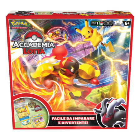 Pokemon Accademia di Lotta 3 (2024) - 3 Mazzi da 60 Carte + 3 carte Pokémon EX - Italiano