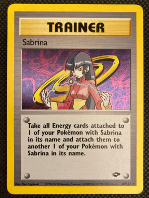 Sabrina - Gym Challenge 20/132 - Inglese - HOLO - Very Good