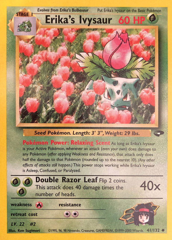 Erika's Ivysaur - Gym Challenge 41/132 - Inglese - Near Mint