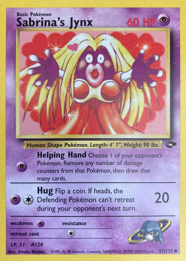 Sabrina's Jynx - Gym Challenge 57/132 - Inglese - Near Mint