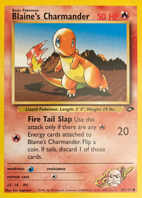 Blaine's Charmander - Gym Challenge 60/132 - Inglese - Near Mint