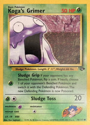 Koga's Grimer - Gym Challenge 78/132 - Inglese - Near Mint