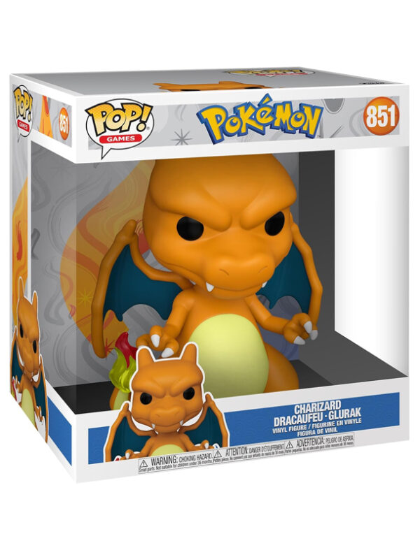 Pokémon - Charizard - Funko POP! #851 - Jumbo - EMEA - Games