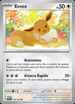 Eevee - Crepuscolo Mascherato 135/167 - Italiano - Nuovo