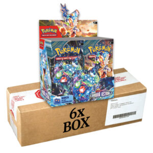 Corona Astrale – Case Chiuso Factory Sealed 6 Box – Pokémon Scarlatto e Violetto – Italiano - Italiano pre