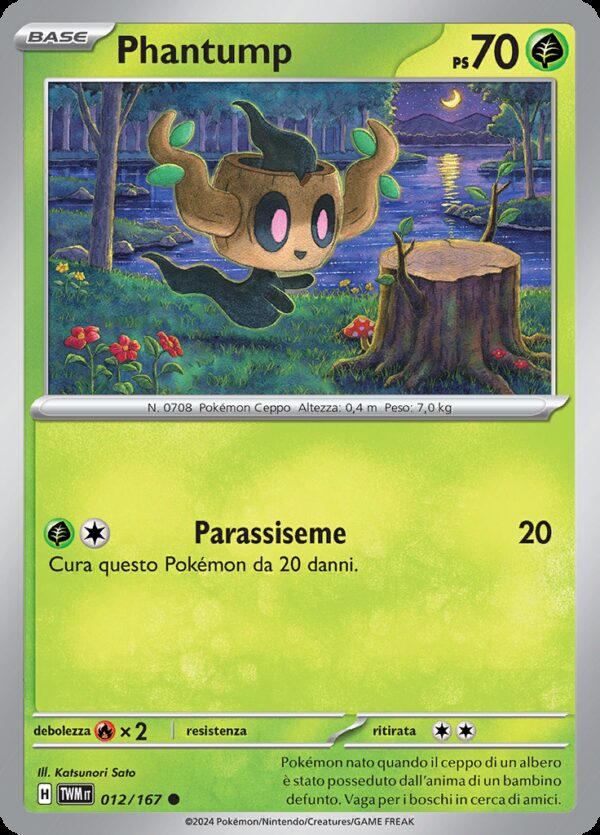 Phantump - Crepuscolo Mascherato 12/167 - Italiano - Nuovo