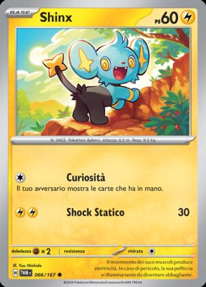 Shinx - Crepuscolo Mascherato 66/167 - Italiano - Nuovo