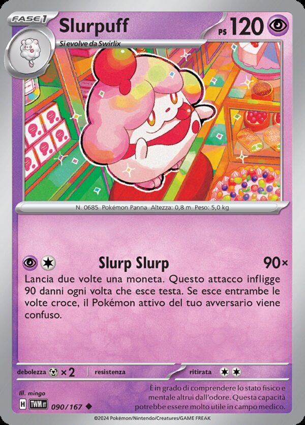 Slurpuff - Crepuscolo Mascherato 90/167 - Italiano - Nuovo