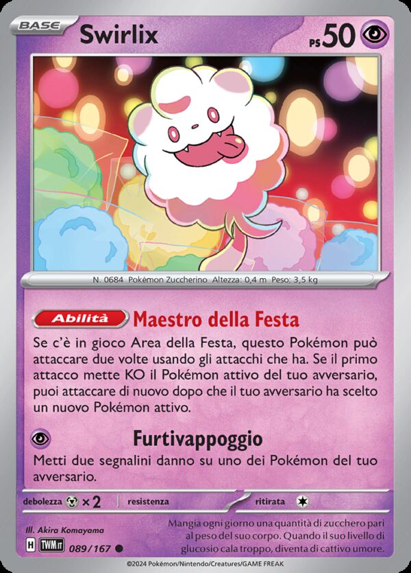 Swirlix - Crepuscolo Mascherato 89/167 - Italiano - Nuovo