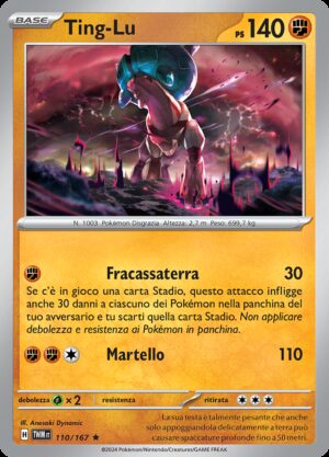 Ting-Lu - Holo - Crepuscolo Mascherato 110/167 - Italiano - HOLO - Nuovo