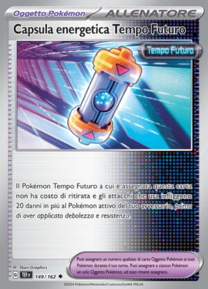 Capsula energetica Tempo Futuro - Cronoforze 149/162 - Italiano - Nuovo