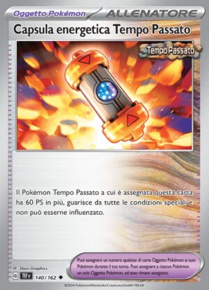 Capsula energetica Tempo Passato - Reverse - Cronoforze 140/162 - Italiano - HOLO - Nuovo