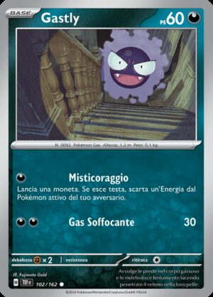 Gastly - Reverse - Cronoforze 102/162 - Italiano - HOLO - Nuovo