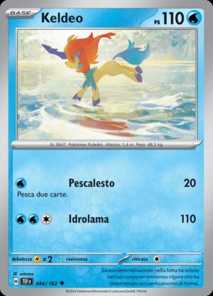 Keldeo - Cronoforze 44/162 - Italiano - Nuovo