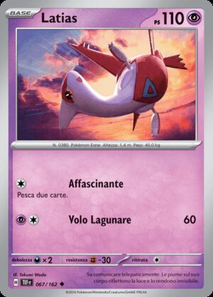 Latias - Cronoforze 67/162 - Italiano - Nuovo