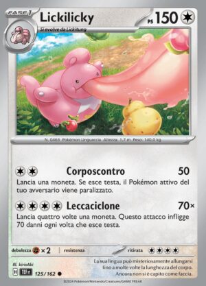 Lickilicky - Reverse - Cronoforze 125/162 - Italiano - HOLO - Nuovo