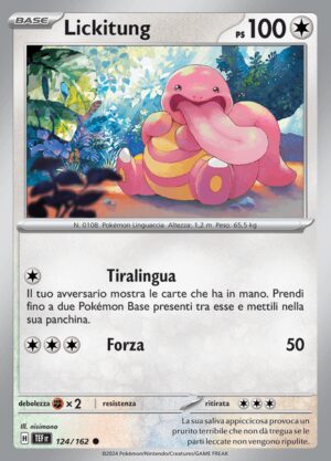 Lickitung- Reverse - Cronoforze 124/162 - Italiano - HOLO - Nuovo