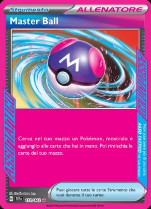 Master Ball - Cronoforze 153/162 - Italiano - HOLO - Nuovo