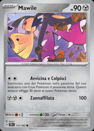 Mawile - Reverse - Cronoforze 112/162 - Italiano - HOLO - Nuovo