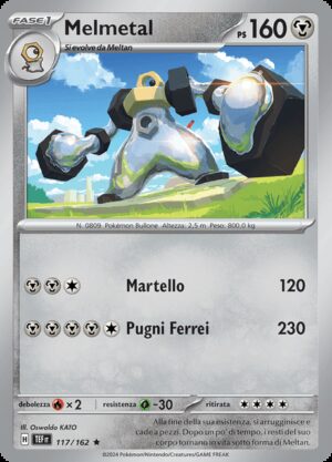 Melmetal - Reverse - Cronoforze 117/162 - Italiano - HOLO - Nuovo