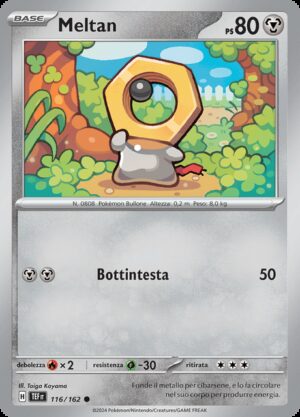 Meltan - Reverse - Cronoforze 116/162 - Italiano - HOLO - Nuovo