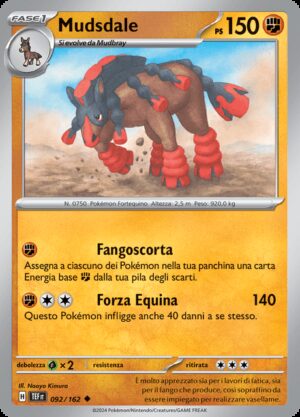 Mudsdale - Cronoforze 92/162 - Italiano - Nuovo