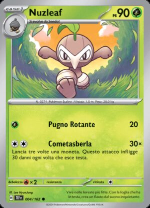 Nuzleaf - Reverse - Cronoforze 4/162 - Italiano - HOLO - Nuovo