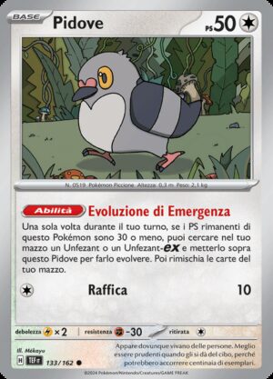 Pidove - Reverse - Cronoforze 133/162 - Italiano - HOLO - Nuovo