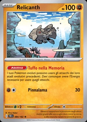 Relicanth - Cronoforze 84/162 - Italiano - HOLO - Nuovo