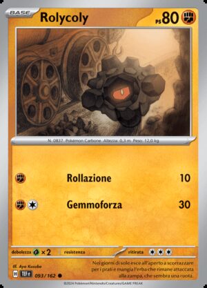 Rolycoly - Cronoforze 93/162 - Italiano - Nuovo