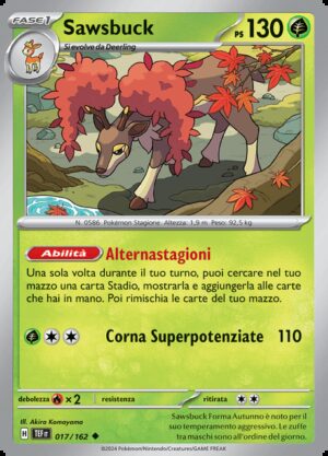 Sawsbuck - Cronoforze 17/162 - Italiano - Nuovo