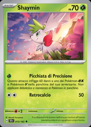 Shaymin - Cronoforze 13/162 - Italiano - Nuovo