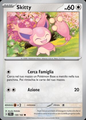 Skitty - Cronoforze 130/162 - Italiano - Nuovo